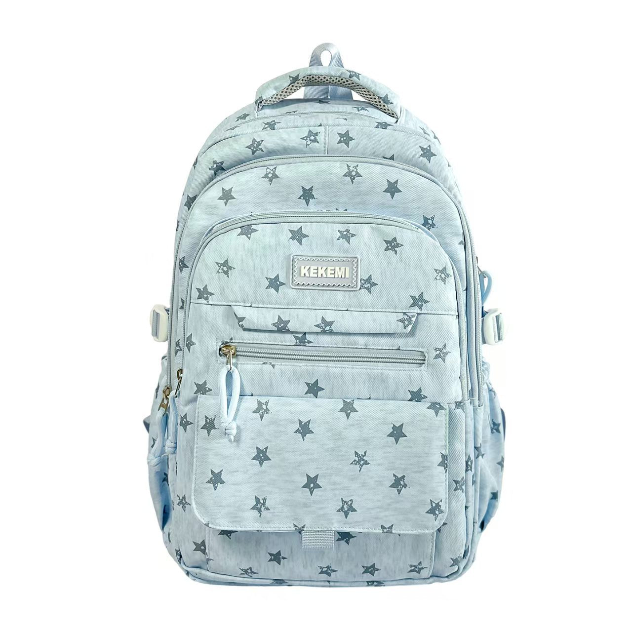 Multi-Pocket Sternmuster Rucksack Brehn