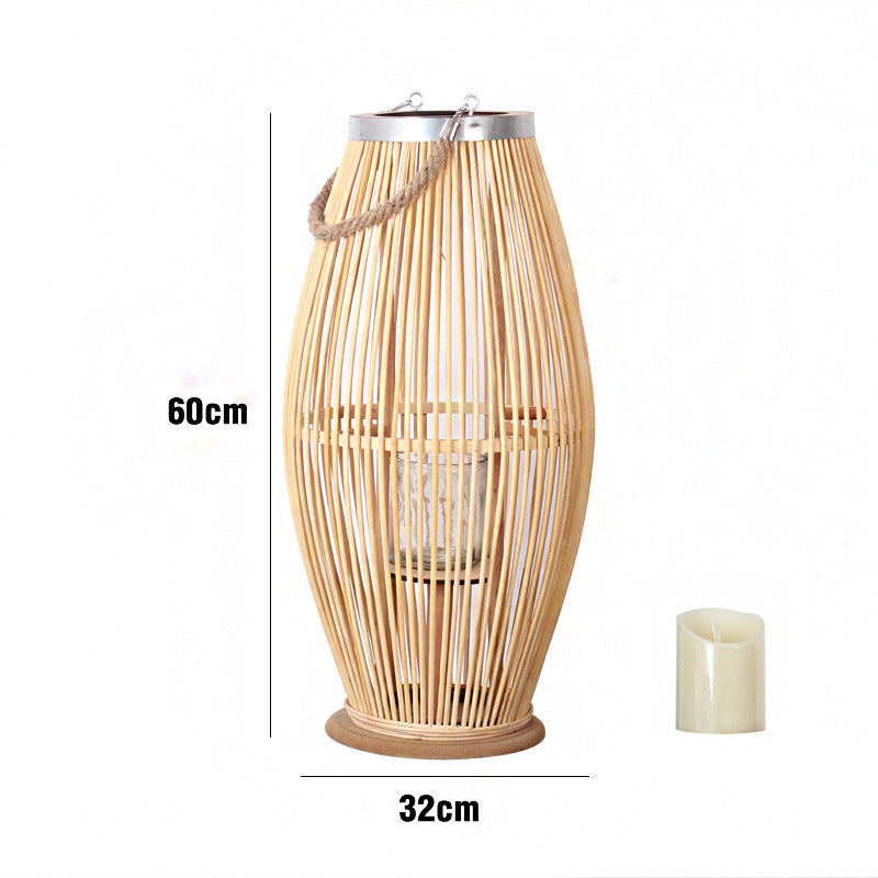 Elegante Rattan-Laterne Brehn