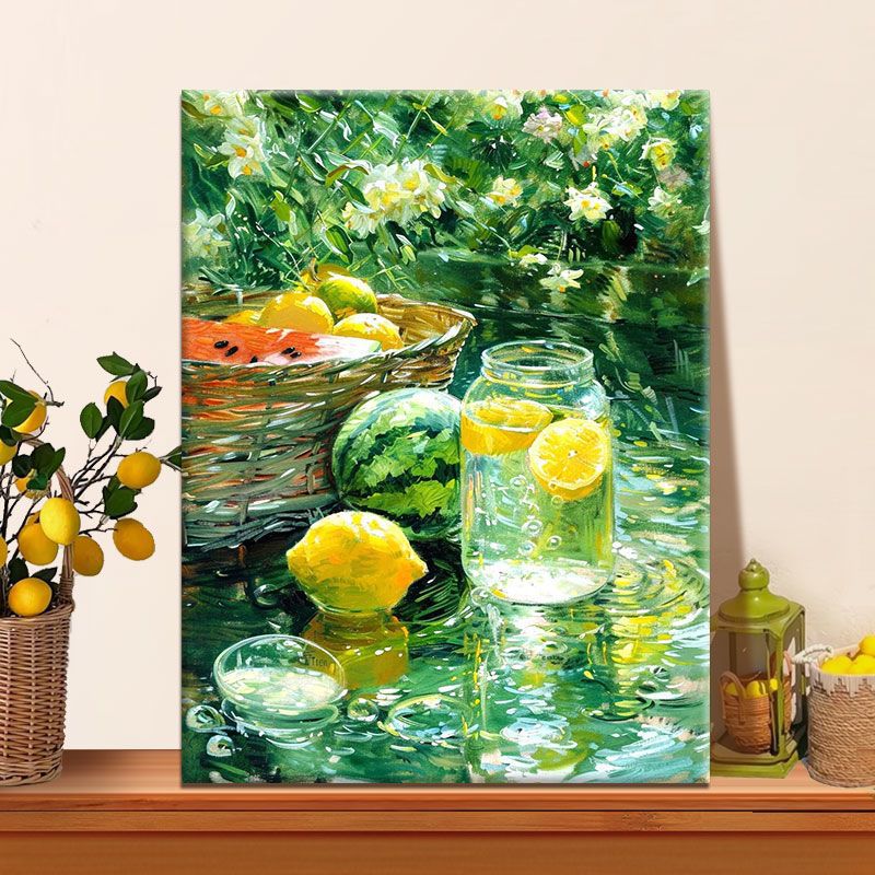 Natur-inspiriertes Stillleben-Leinwandkunst Brehn