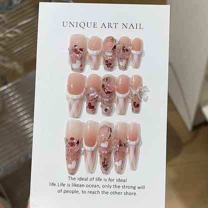 Nail Art Press-On Set Brehn