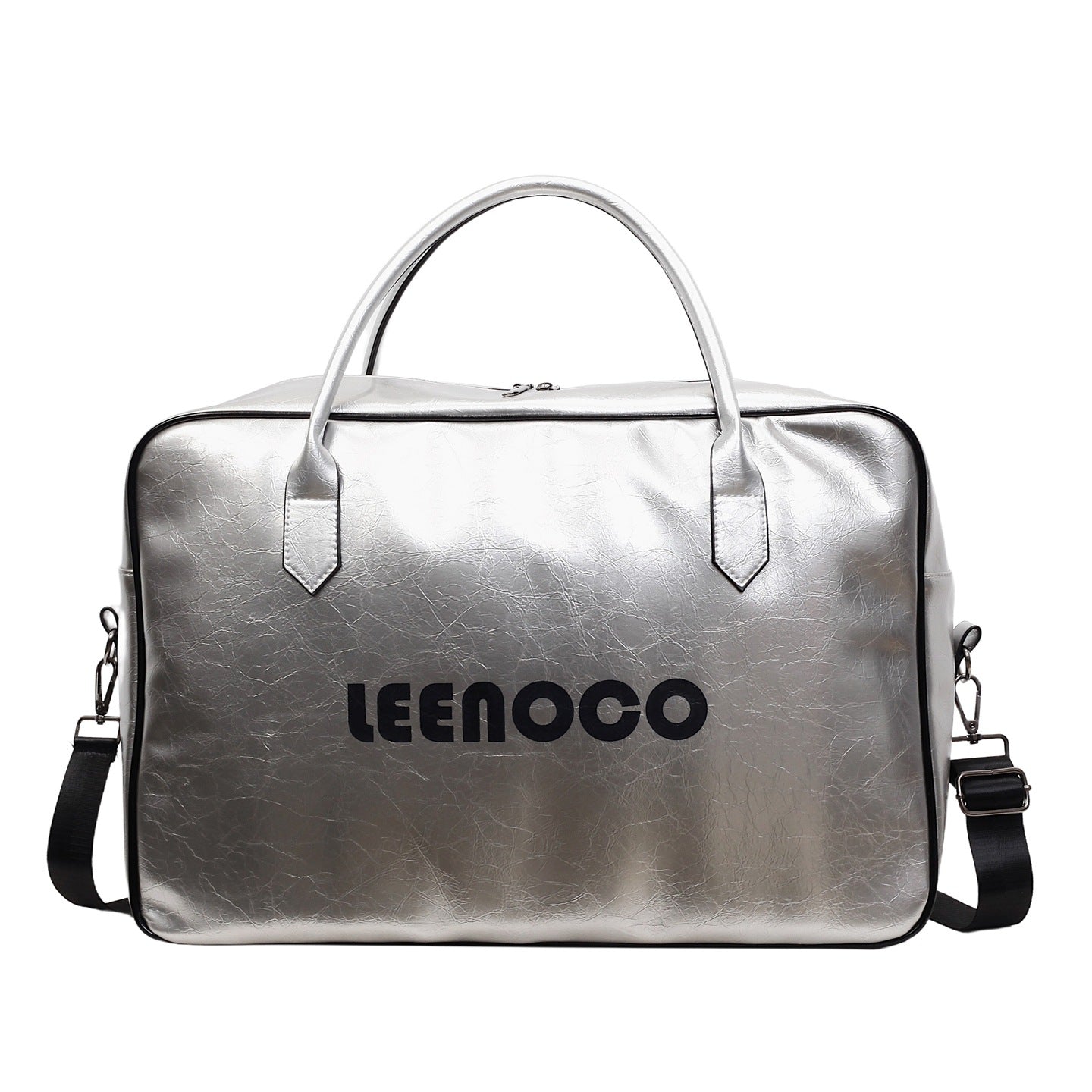 Stylische Metallreise-Tasche