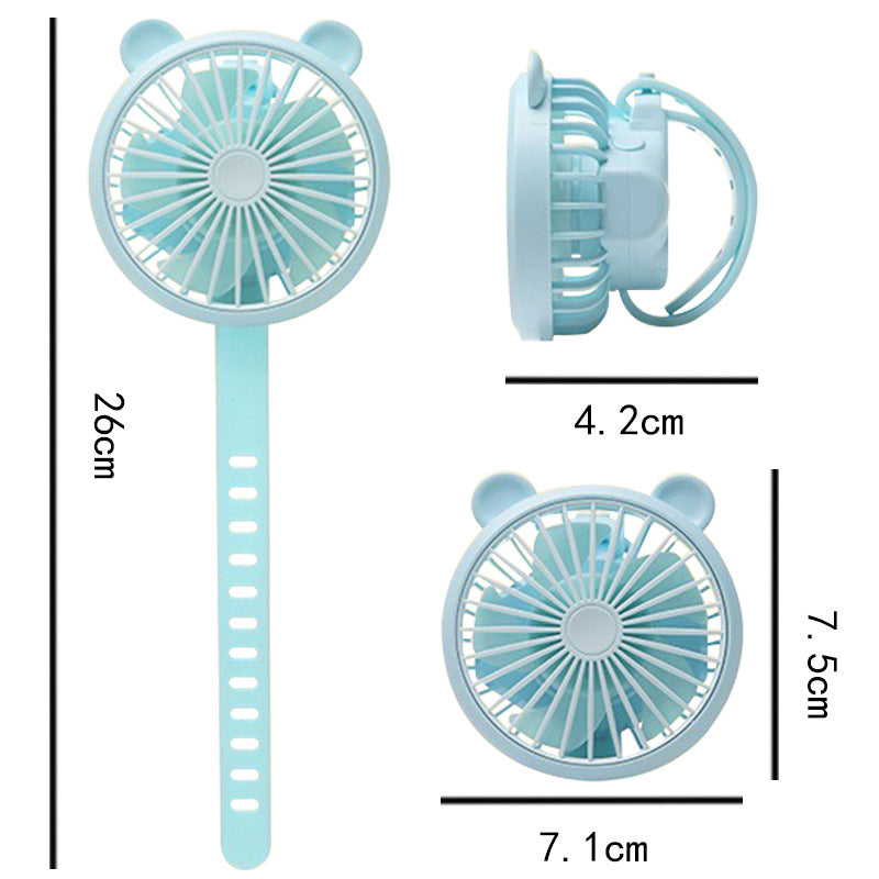 Unisex Tragbarer Handventilator mit Tragegurt Brehn