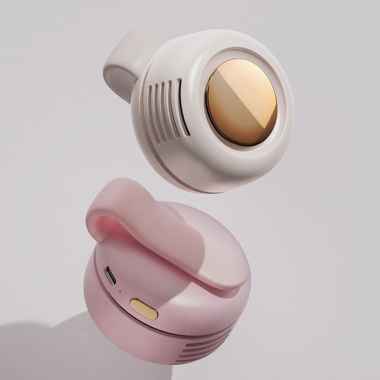 Kühlendes tragbares Clip-on persönlicher Nacken-Kühlventilator mit voll drehbarem, einstellbarem Luftstrom Brehn