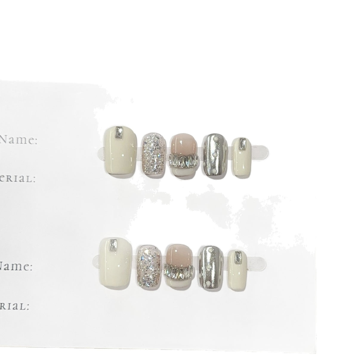 Dekorativer Nagelkunst Set