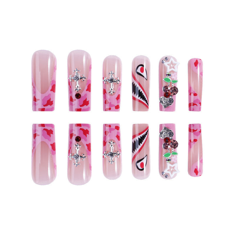 Dekoratives Acryl-Nagelset