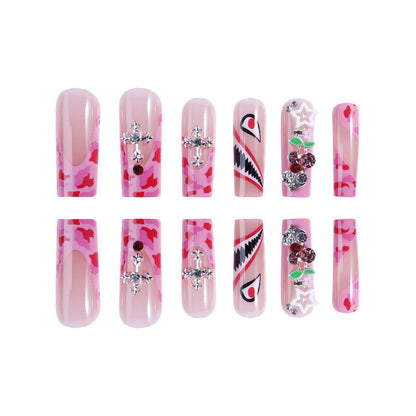 Dekoratives Acryl-Nagelset