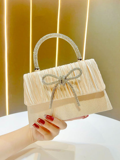 Elegante Texturierte Handtasche für den Abend