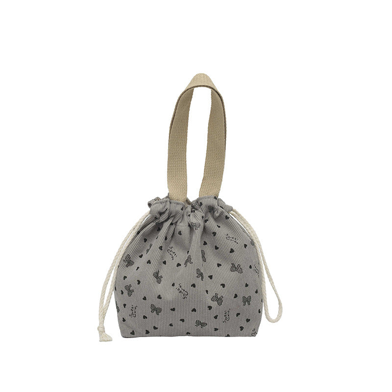 WoTextured Drawstring Mini Tasche Brehn