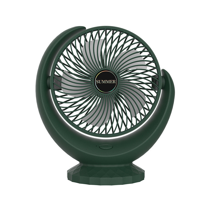 Unisex Tragbarer Oszillierender Tischventilator Brehn