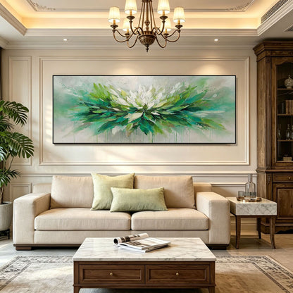 Künstlerische Florale Leinwand Wanddekoration
