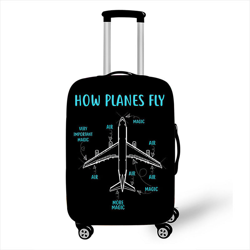 Herren Hartschalenreisekoffer mit exklusivem Flugzeugdesign Brehn