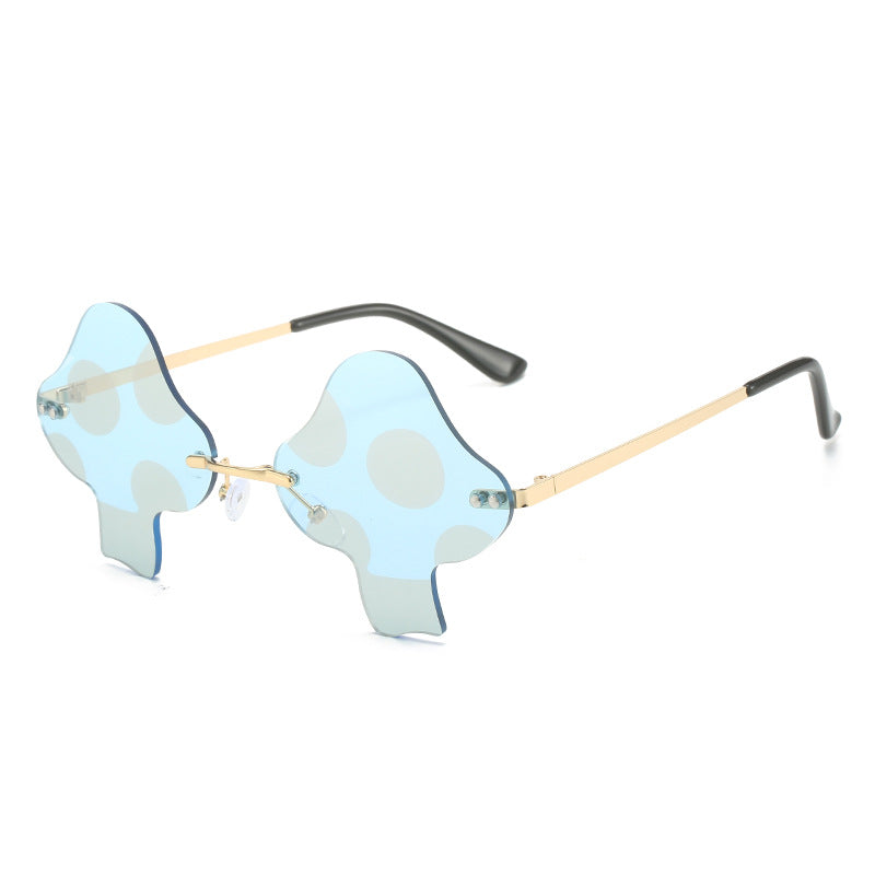 Einzigartige Übergroße Polka Dot Rahmen Sonnenbrille Brehn