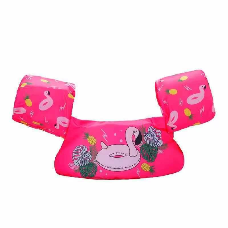 Damen Aufblasbare Schwimmhilfe mit farbigem Flamingo-Design Brehn