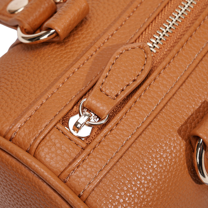 Modische Leder-Handtasche Brehn