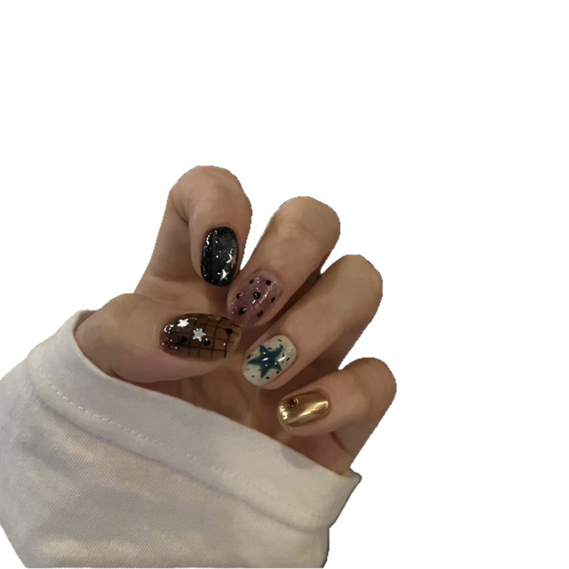 Künstlerisches Nageldesign Kit Brehn