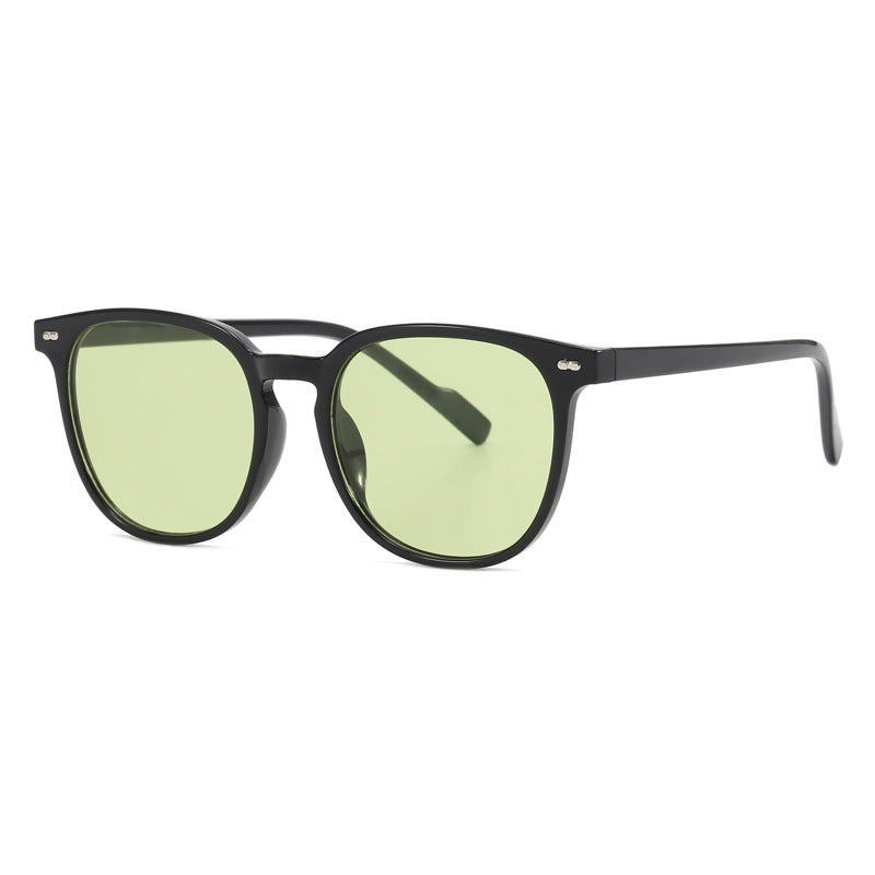 Damen modische Sonnenbrille mit robustem Kunststoffrahmen und hochwertigem UV-Schutz Brehn