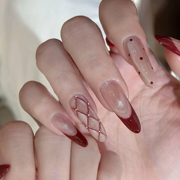 Elegante Stiletto Nagelkunst Verbesserungen Brehn