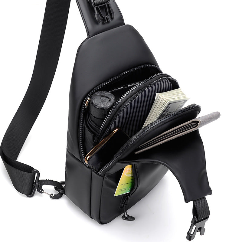Sling-Bag mit Wasserabweisendem Material und Praktischem Fächerdesign Brehn