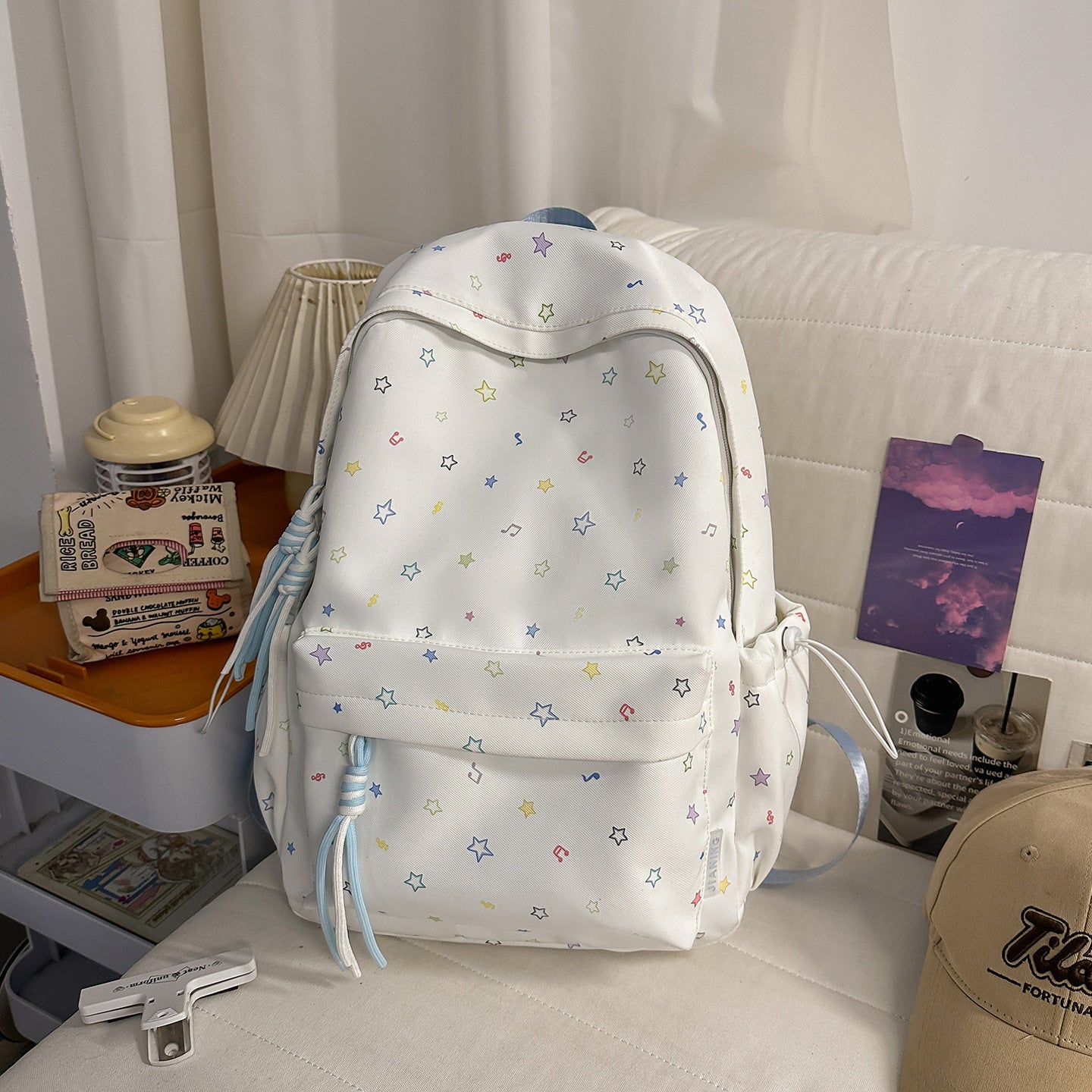 Modischer Rucksack mit Buntem Sternenmuster Brehn