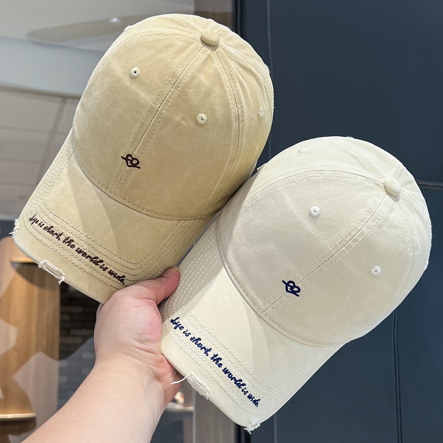 Damen Vintage-Style Baseballmütze Brehn