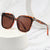 Damen Oversized-Sonnenbrille mit modischem Muster Brehn