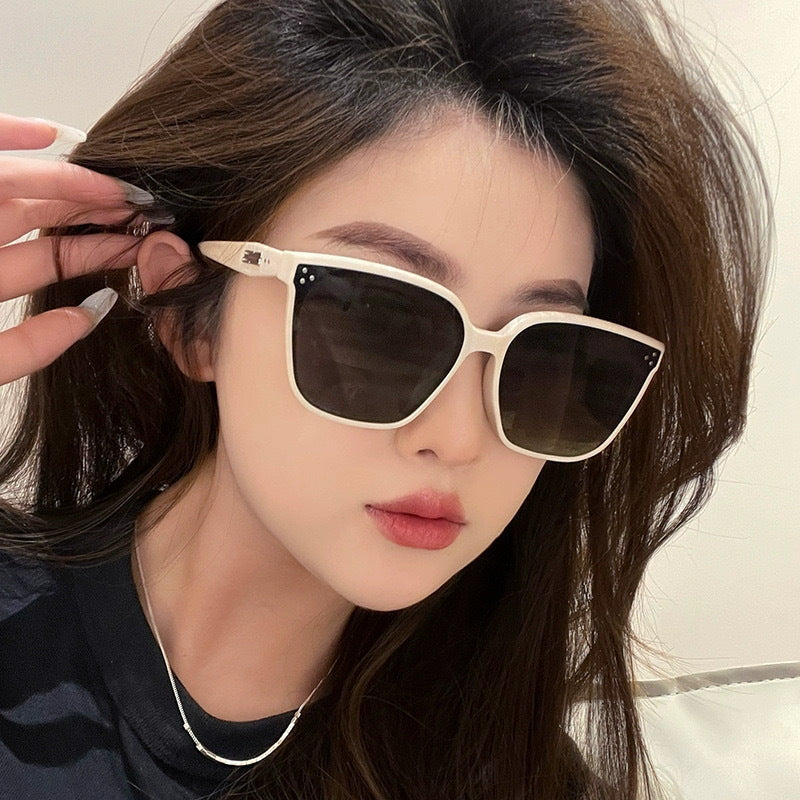 Damen modische oversized Sonnenbrille im Retro-Stil Brehn