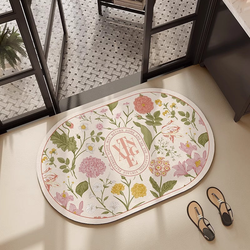 Florales Design Dekorativer Bereichsteppich Brehn