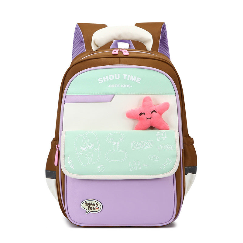 Kinder verspielter Cartoon-Themen Rucksack Brehn