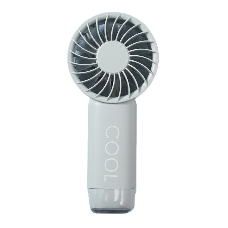 Unisex nan kompakter tragbarer Mini-Handventilator mit wiederaufladbarem Akku und leisem Motor Brehn