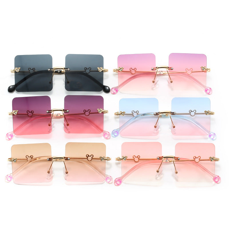 Damen quadratische Sonnenbrille mit luxuriösem, hochwertigem Rahmen Brehn