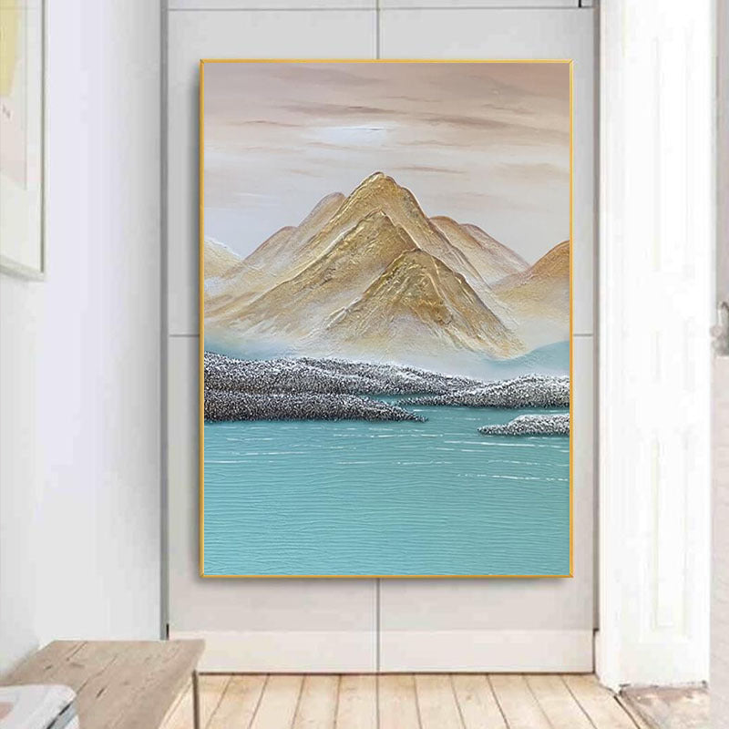 Scenic Mountain Landscape Leinwandkunst