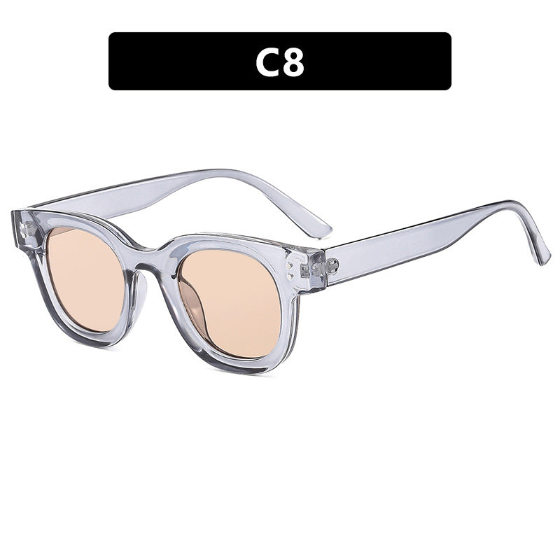 Damen stilvolle Sonnenbrille mit markantem Design und polarisierenden Gläsern Brehn