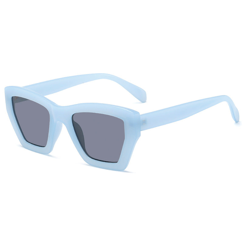 Damen trendige Sonnenbrille im modernen geometrischen Design Brehn