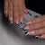 Künstlerische Marmorierte Acryl Nagelverstärkungen Brehn