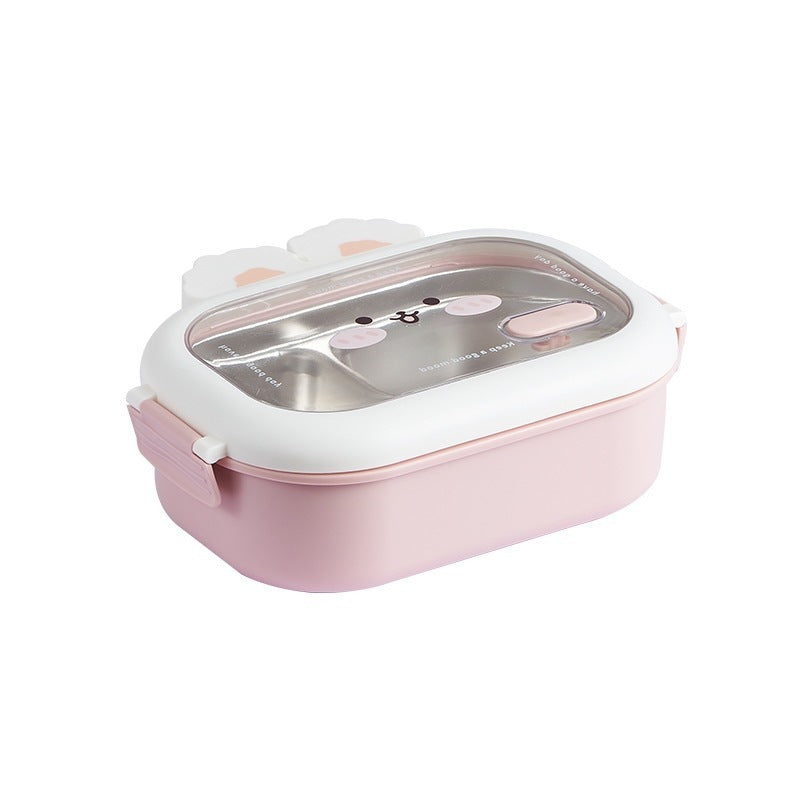 Süßes Tierdesign Mehrfach-Compartment Bento Box