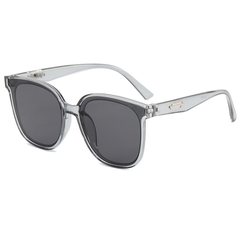 Damen stylische Sonnenbrille mit breitem Rahmen und UV-Schutz Brehn