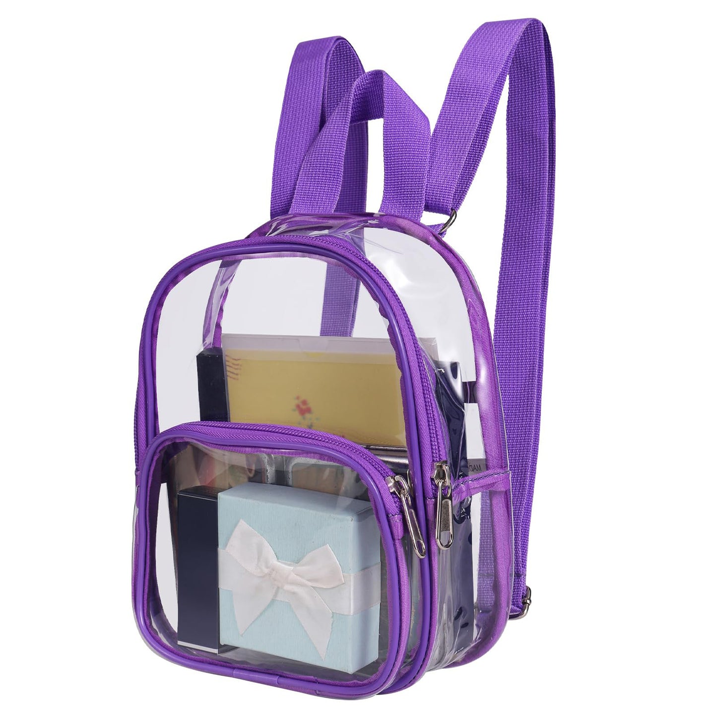 Unisex durchsichtiger Rucksack mit mehreren Fächern Brehn