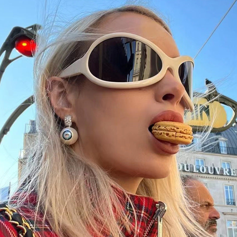 Damen stylische Sonnenbrille mit ergonomischem Design und schützendem UV-Filter Brehn