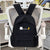 Lässiger Canvas-Charakter-Schulrucksack