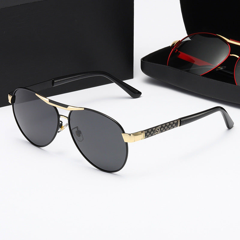 Damen elegante Metall-Sonnenbrille Brehn