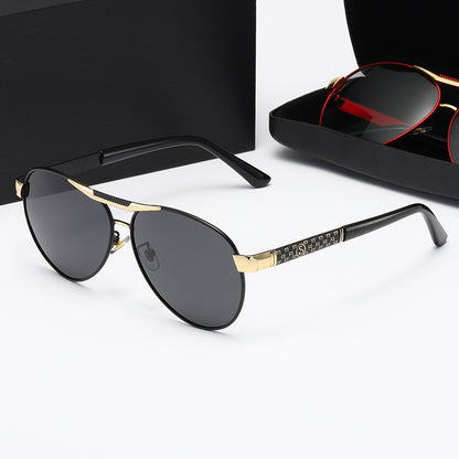 Damen elegante Metall-Sonnenbrille Brehn
