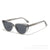 Damen Cat-Eye Sonnenbrille mit trendigem Leopardenmuster und robustem Rahmen Brehn