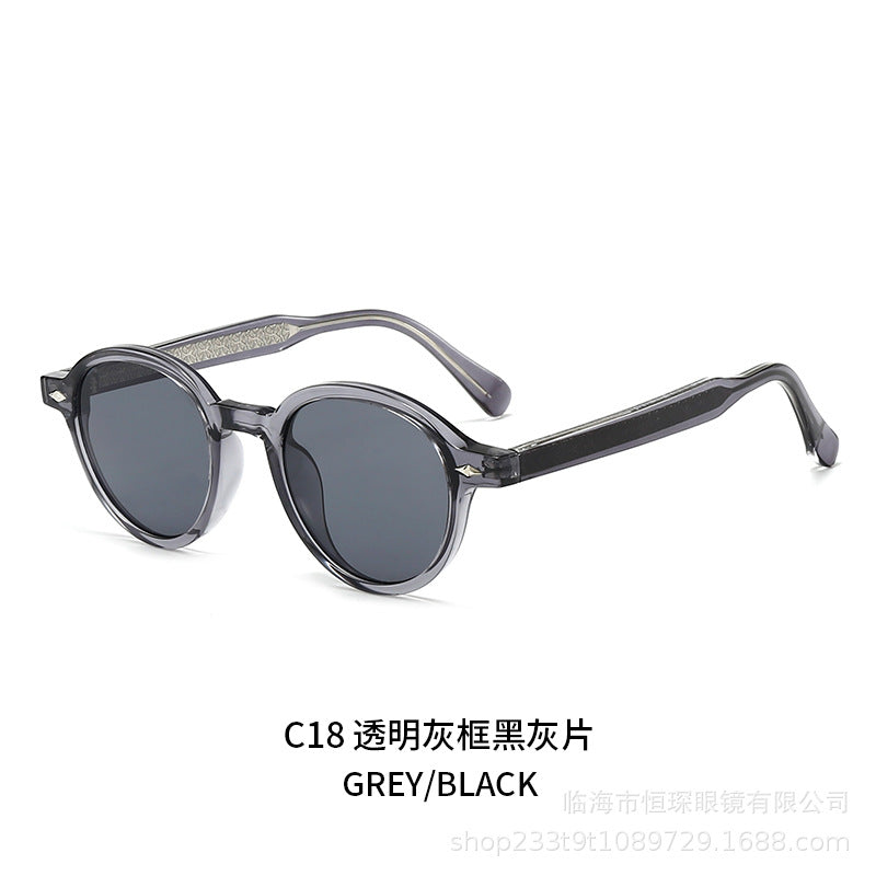 Damen runde Sonnenbrille im modernen und eleganten Design Brehn