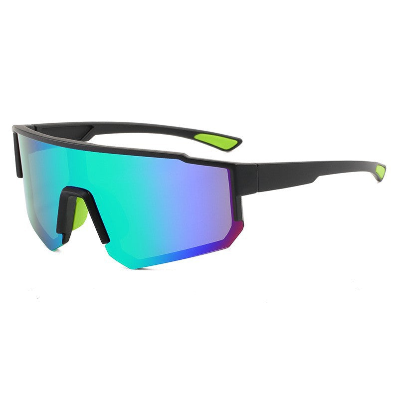 Damen Sportliche Schutzbrille mit innovativem, breiten Rahmen und polarisierenden Gläsern Brehn