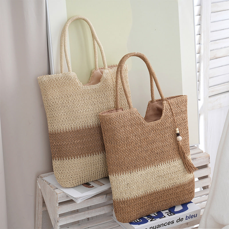 Stilvolle Handtasche Aus Geflochtenem Material Brehn