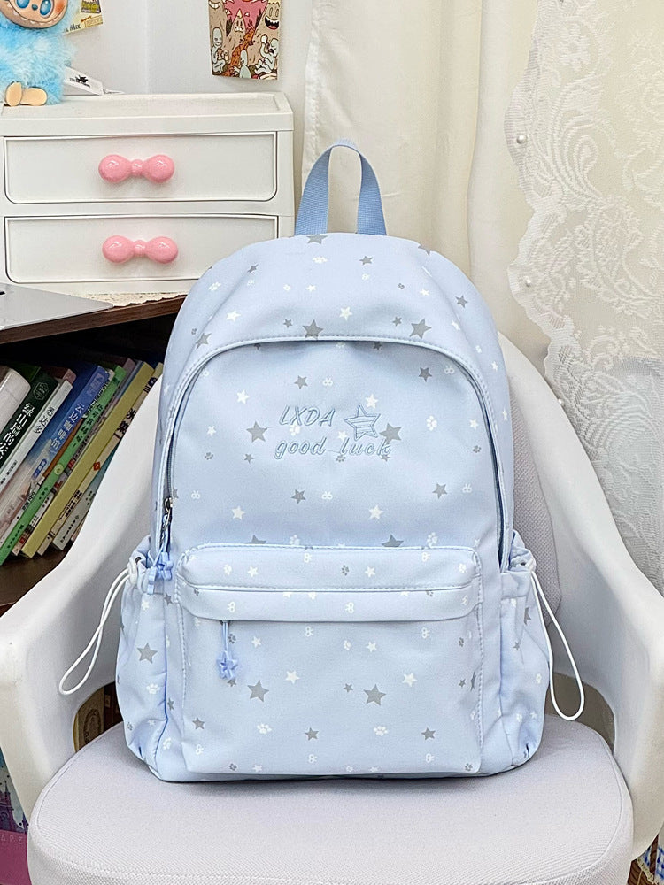 Sternmuster-Schulrucksack Brehn