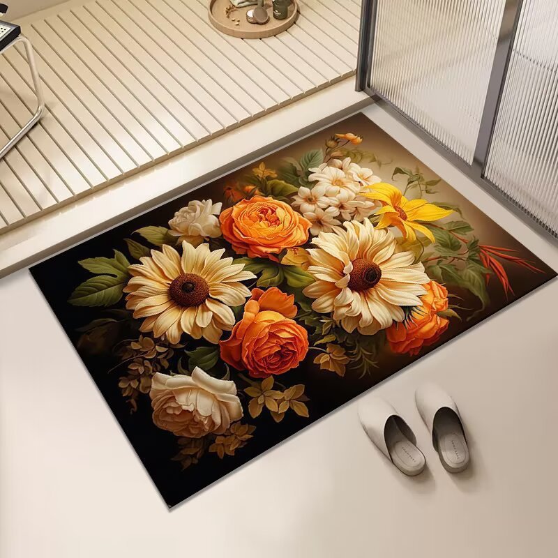 Florales Druckbereichsmatte Brehn