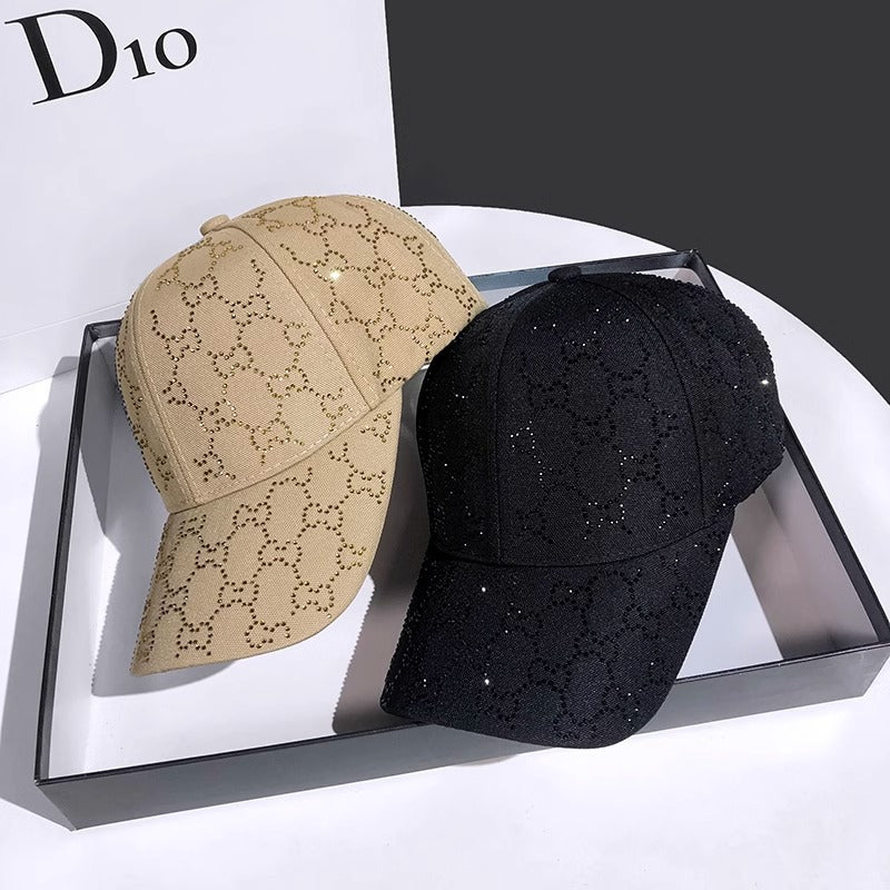 Damen Mode Laser-Cut Baseballcap Brehn