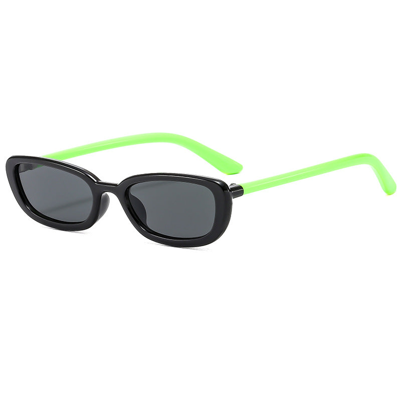Damen stylische Oval-Sonnenbrille Brehn