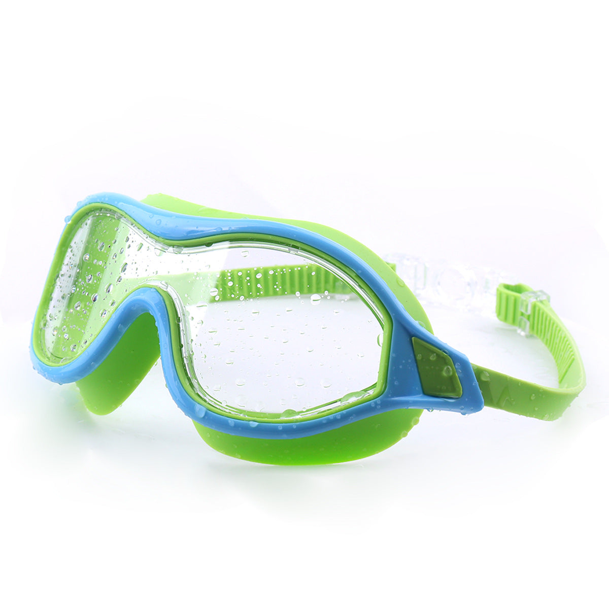 Leistungsstarke Schwimmmaske mit Breiten Gläsern und Anti-Beschlag-Beschichtung Brehn